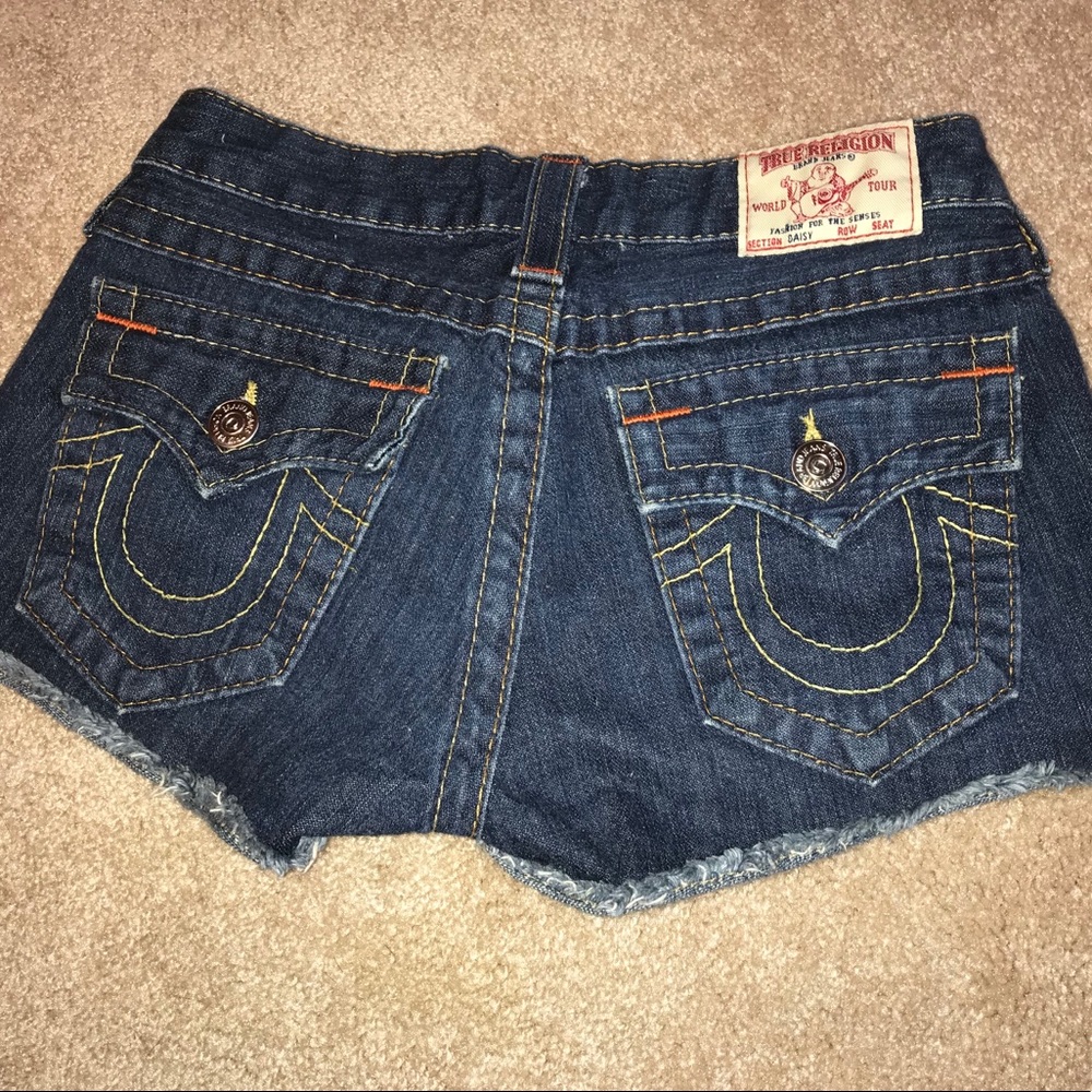 true religion jean shorts